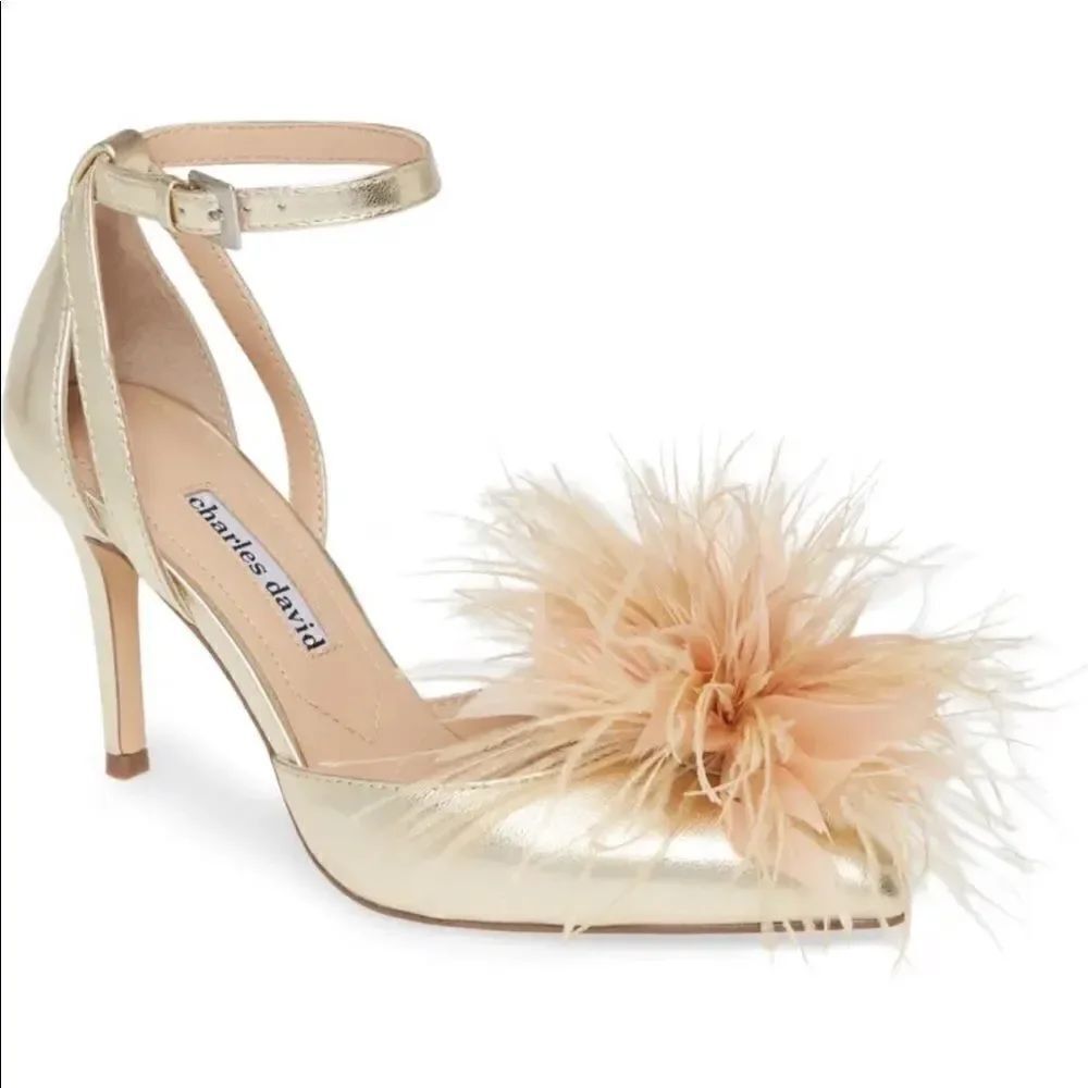 Violate Ankle Strap Pump
CHARLES DAVID